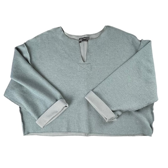 Urban Outfitters Jax Inside Out Notch Neck Sweater Size Small - Picture 7 of 15